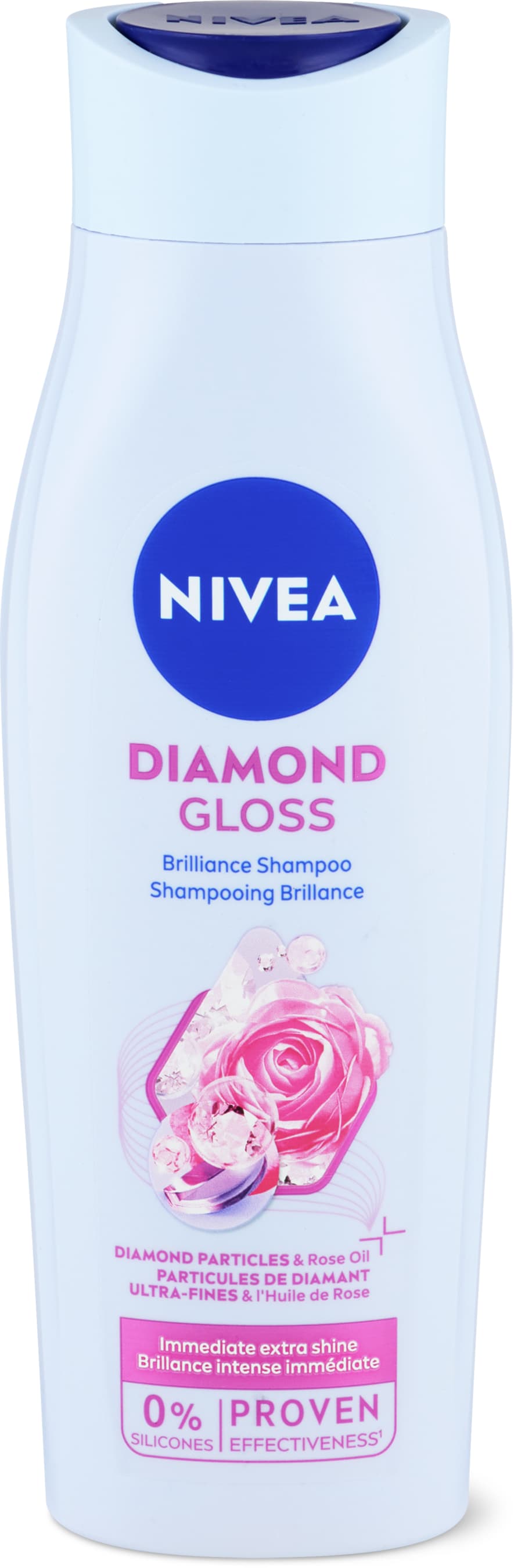 Nivea Diamond Gloss Shampoo glanzloses Haar 250ml